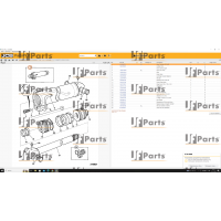 Dökücü Lift montajlı (TILT) JCB 563/60126, 998/10600, 563/60035