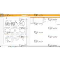 Motor conta seti Perkins RG 02/203156, U5LT0357 üst