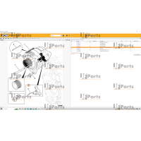 Alternatör fırçası JCB 714/40313, K1216EN1