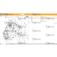 Yakıt pompası JCB 320/06929, 320/06738, 320/06602, 320/07052, 9323A260G