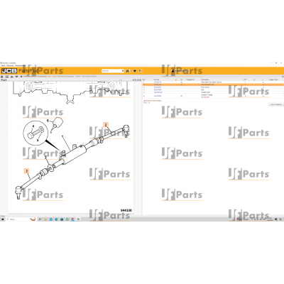 Komple Rot JCB 126/02419, 126/01947, 128/13949